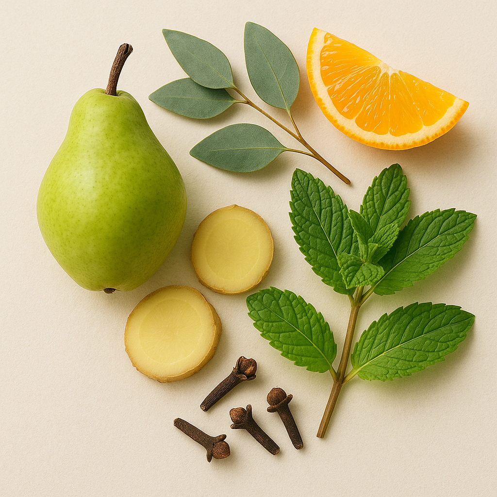 Pear + Mandarin Peel | 12oz Hand-Poured Coconut Soy Wax Candle