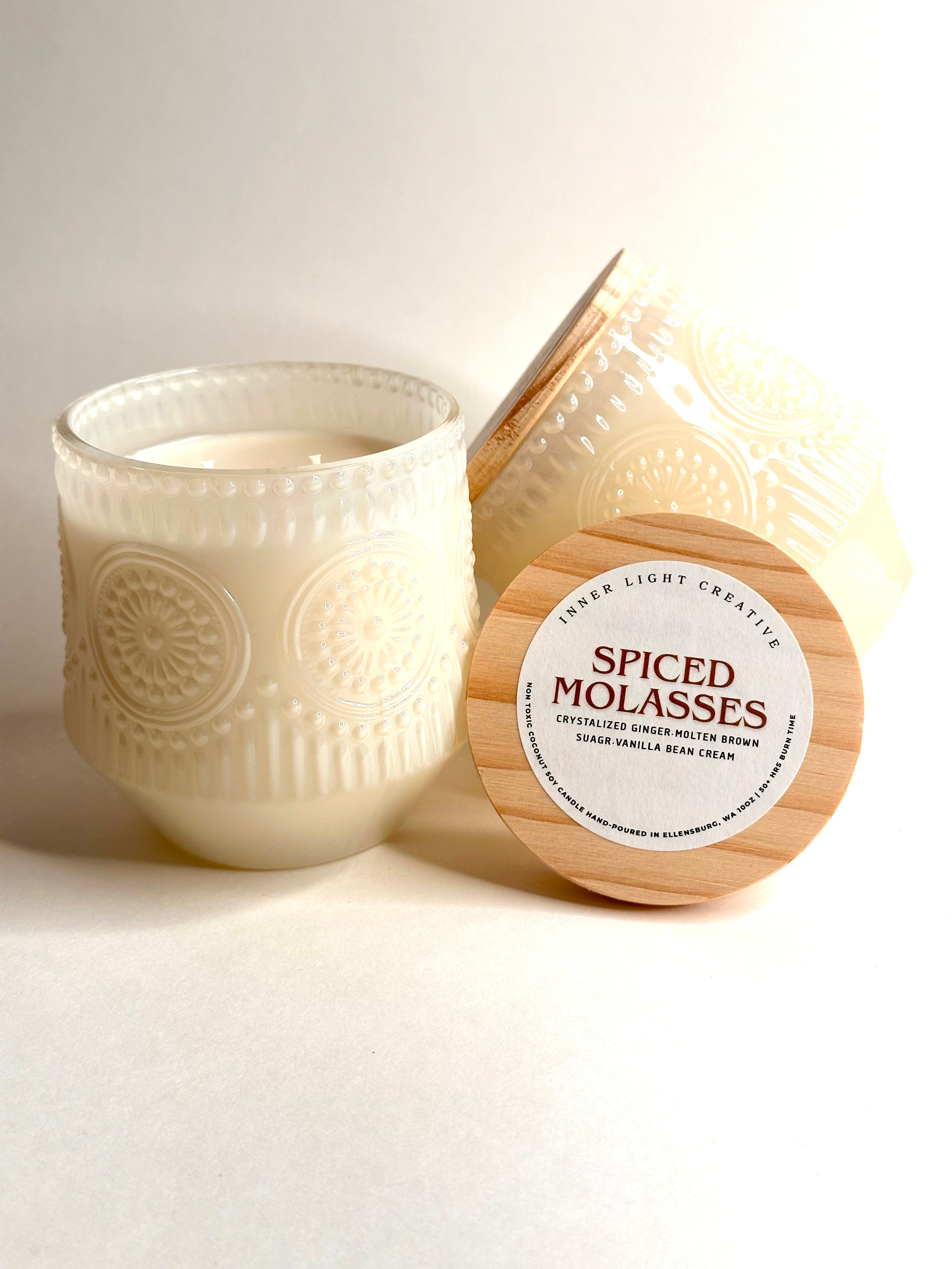 Spiced Molasses | 10 oz Coconut Soy Candle