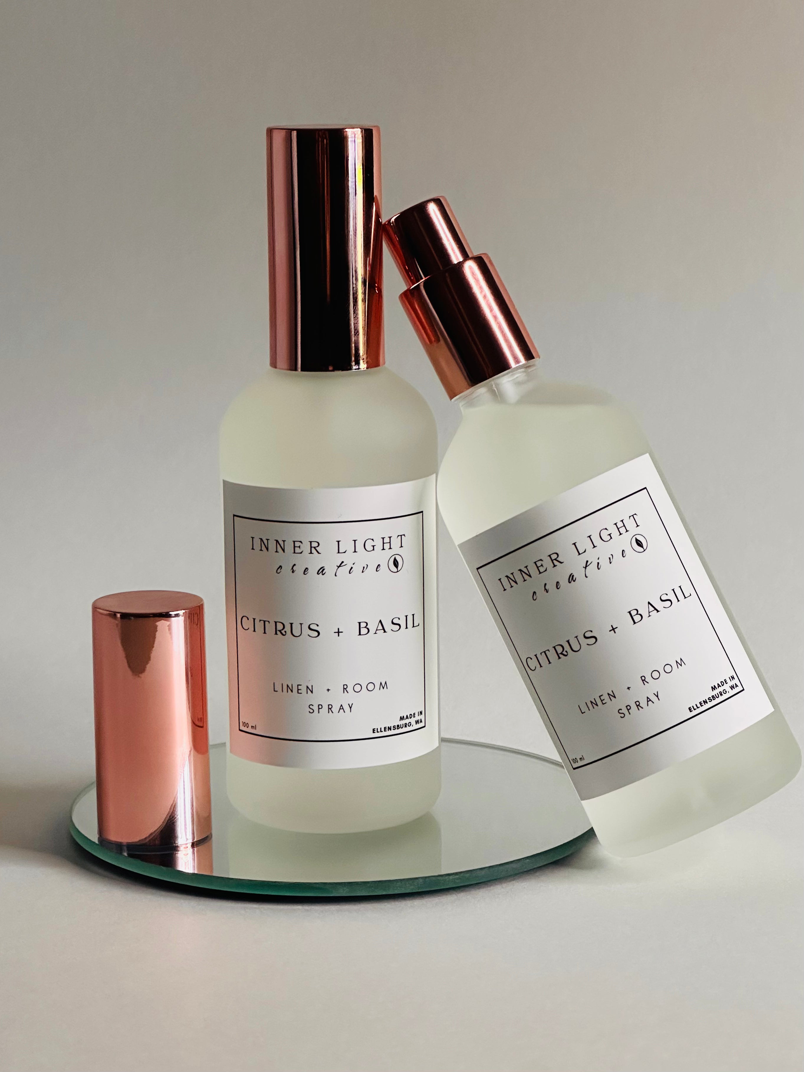 Citrus + Basil | Long-Lasting Linen & Room Spray 100mL