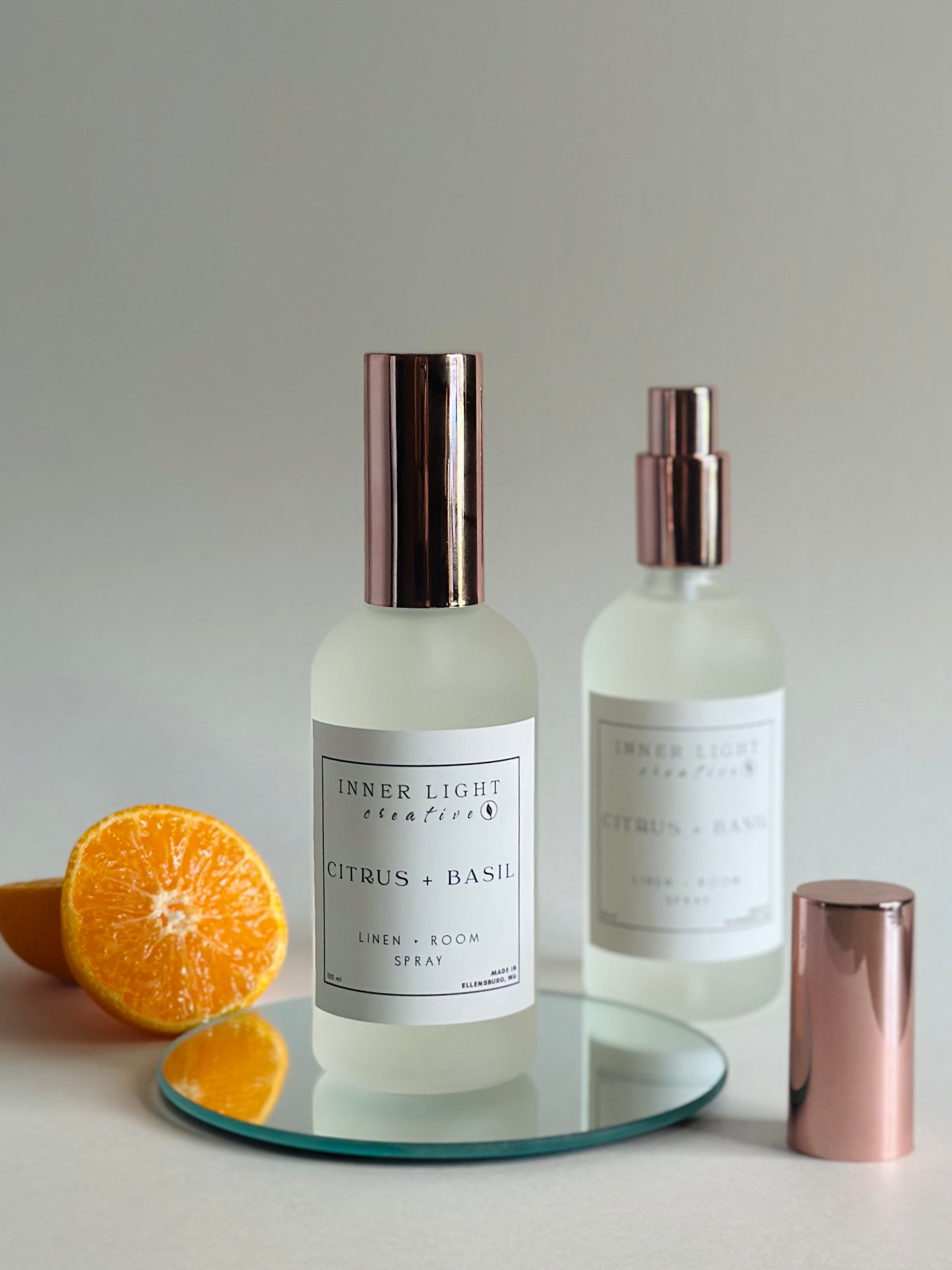 Citrus + Basil | Long-Lasting Linen & Room Spray 100mL
