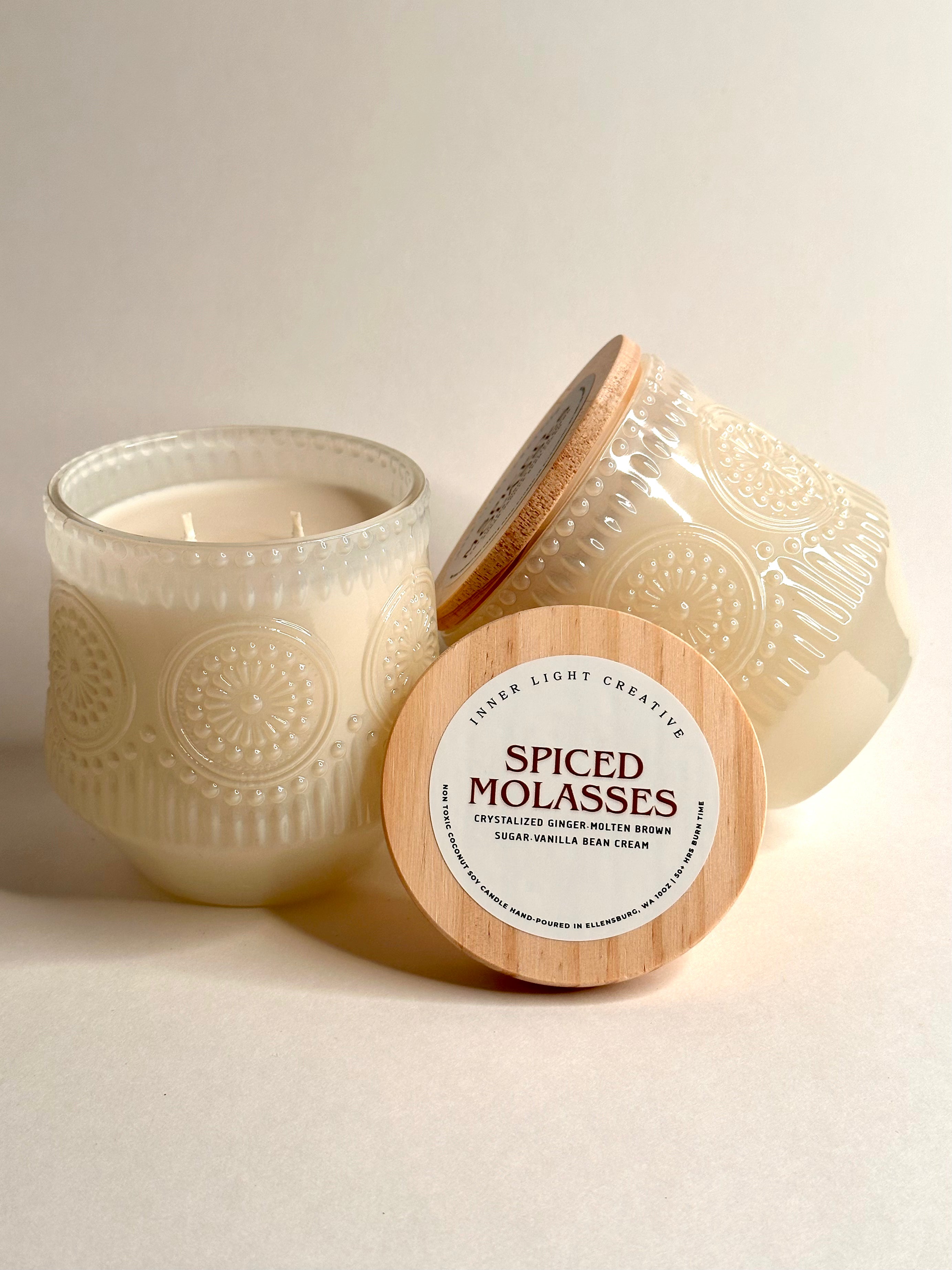 Spiced Molasses | 10 oz Coconut Soy Candle